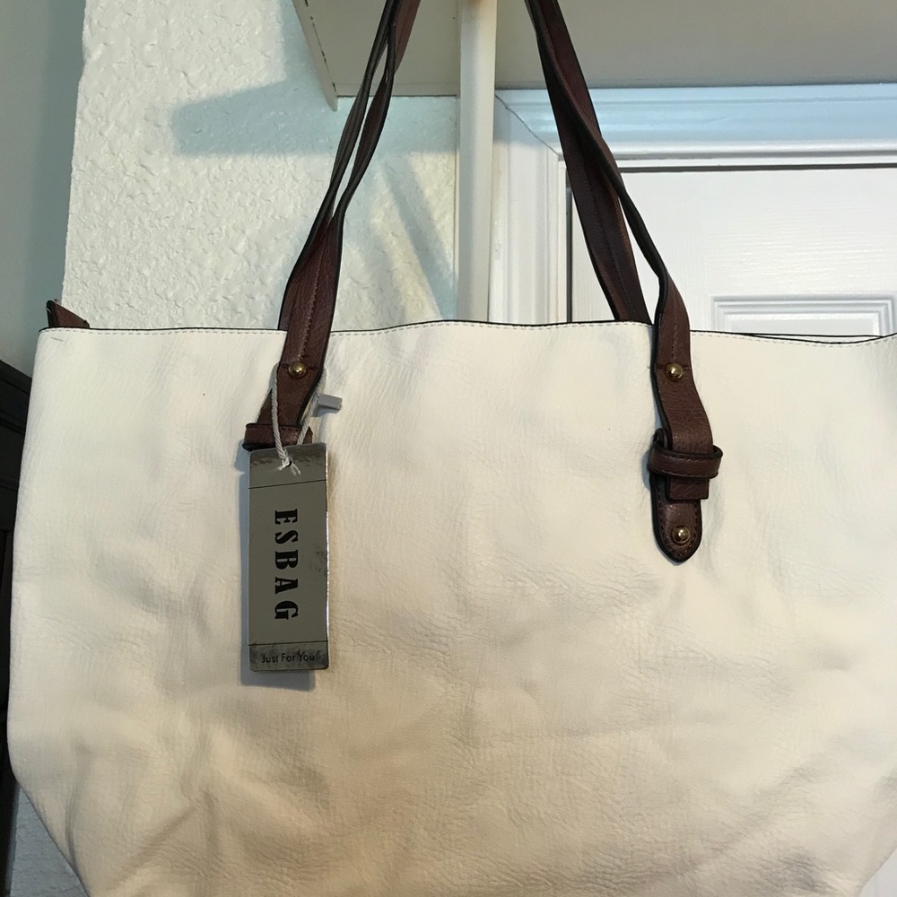 Large White Tote